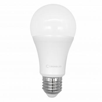LED lámpa , égő , körte , E27 foglalat , 15W , meleg fehér , A60 , COSMOLED