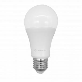LED lámpa , égő , körte , E27 foglalat , 17W , hideg fehér , A60 , COSMOLED kép