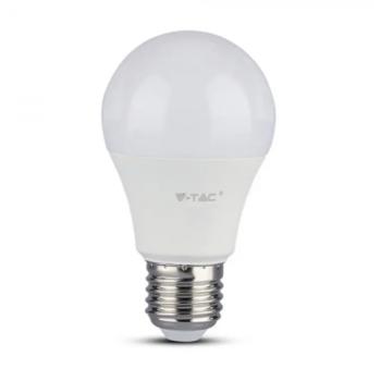 LED lámpa , égő , körte , E27 foglalat , 6.5 Watt , 200° , természetes fehér , SAMSUNG Chip , 5 év garancia kép