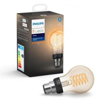 LED lámpa , égő , körte , Philips Hue , E27 , 7W , izzószálas hatás , filament, meleg fehér , dimmelhető , Bluetooth kép