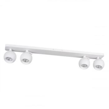 LED lámpa , mennyezeti , 4 x GU10 foglalat , 8 cm , fehér , GALOBA kép