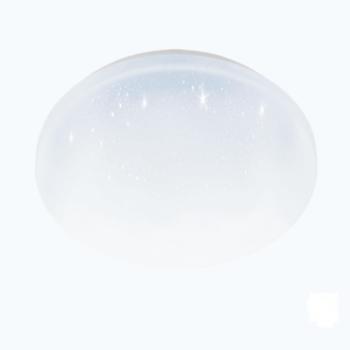 LED lámpa , mennyezeti/fali , 26 cm , 10W , természetes fehér , kristály hatású , EGLO , POGLIOLA-S , 75504 kép