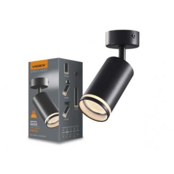 Led lámpa , mennyezeti , GU10 , fekete , MARTIN , VIDEX kép