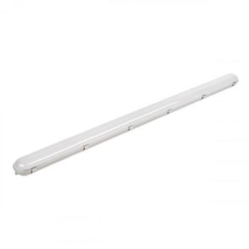 LED lámpatest , 40 Watt , 120 cm , kompakt armatúra , por- és páravédett , sorolható , IP65 , természetes fehér kép