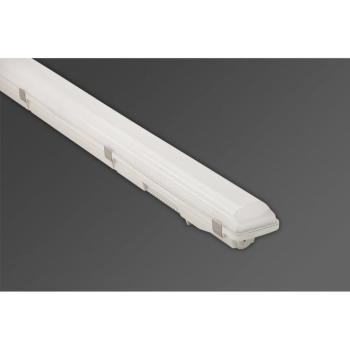 LED lámpatest , 51 Watt , 145 lm/W ,150 cm , kompakt armatúra , por- és páravédett , IP66 , természetes fehér , vészvilágítás meghajtóval , PMMA búra , IBV kép