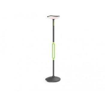 Led lámpatest , álló , 8W , napelemes , 190 cm , meleg fehér , Bluetooth hangszóróval , IP54 , LUTEC , POPPY kép