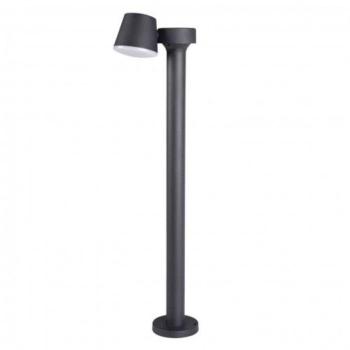 LED lámpatest , állólámpa , kültéri , 80 cm , 7.5W , természetes fehér , grafit , IP54 , DROMI kép