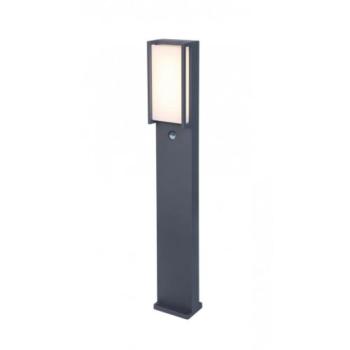 Led lámpatest , állólámpa , mozgásérzékelős , 15 Watt , meleg fehér , kültéri , IP54 , LUTEC, QUBO kép