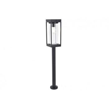 LED lámpatest , állólámpa , napelemes , E27 foglalat , matt fekete , kültéri , IP44 , LUTEC , FLAIR kép