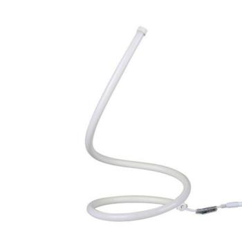 LED lámpatest , asztali , 20 Watt , meleg fehér , fehér kép