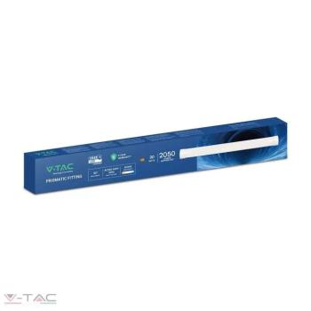 LED lámpatest bútor, -és pultvilágító CREE chip, 20w, 4000K, természetes fehér, 2400lm, 120°, fehér, CRI>80, V-TAC, 203486 kép