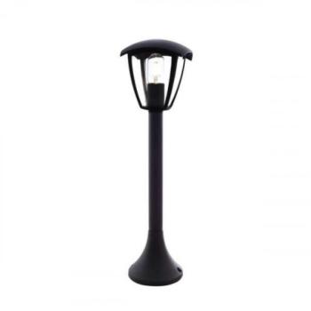 LED lámpatest , E27-es foglalat , állólámpa , 60 cm , kültéri , matt fekete , IP44 kép