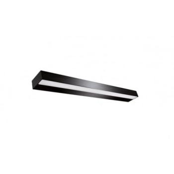 LED lámpatest , fali , 9W , 40 cm , természetes fehér , fekete , IP44 , STRÜHM , Cyber kép