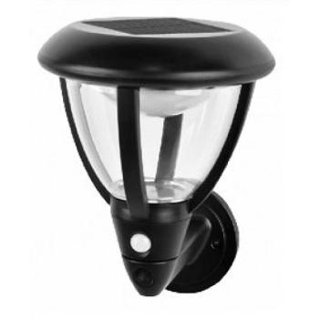 LED lámpatest , fali , napelemes , beépített alkonykapcsoló , mozgásérzékelős , természetes fehér , IP44 , EcoLight kép