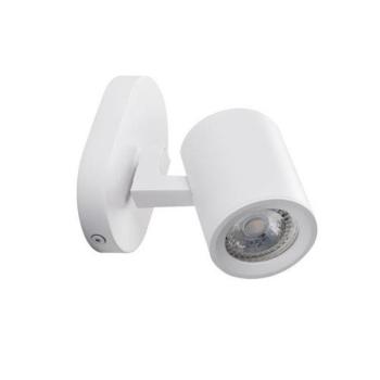 LED lámpatest , fali , spot , GU10 foglalat , fehér , LAURIN kép