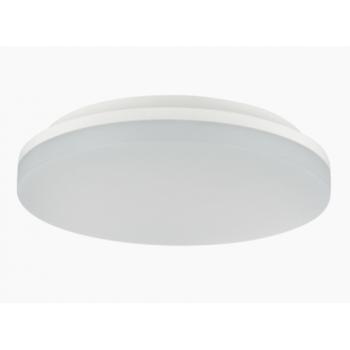 Led lámpatest , kerek , mennyezeti , 28 x 5 cm , 24W , természetes fehér , matt fehér , villódzás mentes , 5 év garancia , ACTON kép