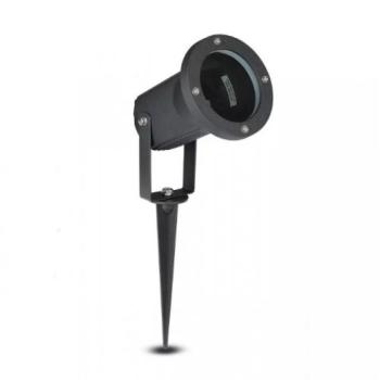 LED lámpatest , kerti , leszúrható , GU10 , IP44 , fekete kép