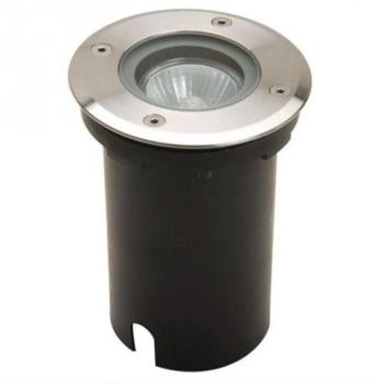 LED lámpatest , Matt fekete, taposólámpa , GU10-es foglalattal , kerek , IP67 , LUTEC , BERLIN kép