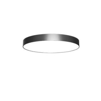 LED lámpatest , mennyezeti , 110W , IP40 , kerek , 94 cm , fekete , meleg fehér , LEDISSIMO kép
