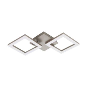 LED lámpatest , mennyezeti , 16W , meleg fehér , matt nikkel , EGLO , HUERTA , 75178 kép
