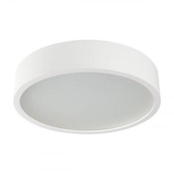 LED lámpatest , mennyezeti , 2 x E27 , kerek , fa , üveg , matt fehér , JASMIN kép