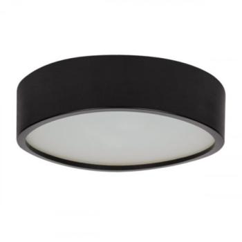 LED lámpatest , mennyezeti , 2 x E27 , kerek , fekete , JASMIN kép