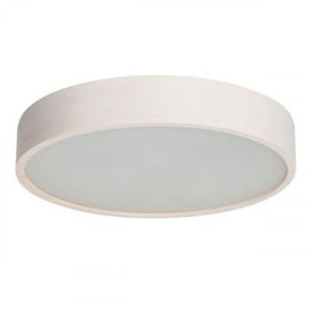 LED lámpatest , mennyezeti , 3 x E27 , kerek , fa , üveg , matt fehér , JASMIN kép