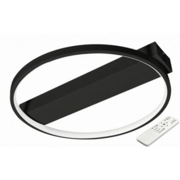 LED lámpatest , mennyezeti , 40 cm , 33W , CCT , dimmelhető , fekete , Galaxis Taurus kép