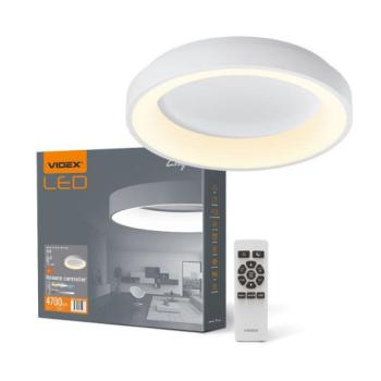 Videx Led Edge 72 W-os ø450mm fehér LED távirányítós mennyezeti lámpa kép