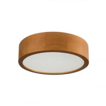 LED lámpatest , mennyezeti , E27 , kerek , fa , arany tölgy , JASMIN kép