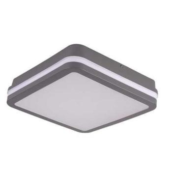 LED lámpatest , mennyezeti , négyzet , 18W , CCT , grafit , BENO , IP65 kép