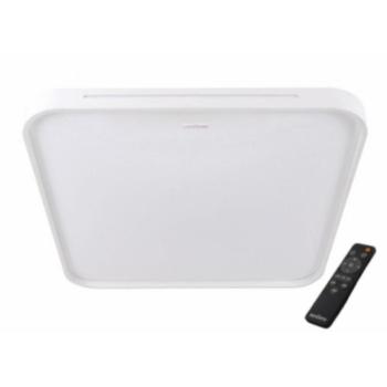 LED lámpatest , mennyezeti , négyzet , kristály hatású , 24W , CCT , távirányítóval , fehér , IP44 , STRÜHM , Wena kép