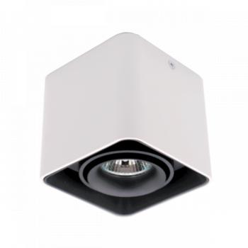 LED lámpatest , mennyezeti , spot , GU10 foglalat , fehér , fekete , DL-044 kép