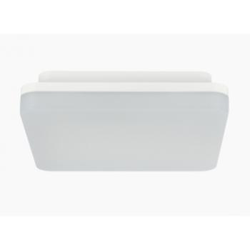 Led lámpatest , négyzet , mennyezeti , 22 x 5 cm , 18W , meleg fehér , matt fehér , villódzás mentes , 5 év garancia , ACTON kép
