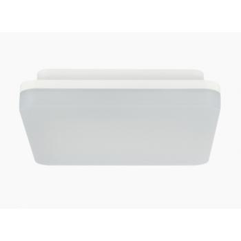 Led lámpatest , négyzet , mennyezeti , 22 x 5 cm , 18W , meleg fehér , matt fehér , villódzás mentes , mozgásérzékelővel , 5 év garancia , ACTON kép