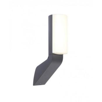 LED lámpatest , oldalfali , 14W , természetes fehér , szürke , kültéri , IP44 , LUTEC , BATI kép