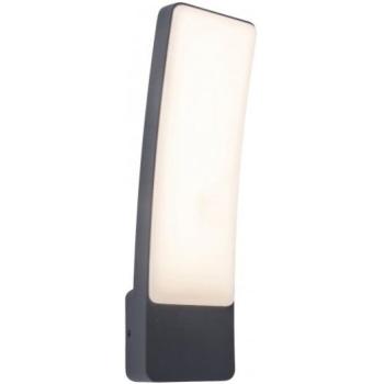 LED lámpatest , oldalfali , 18W , természetes fehér , szürke , IP54 , LUTEC , KIRA kép