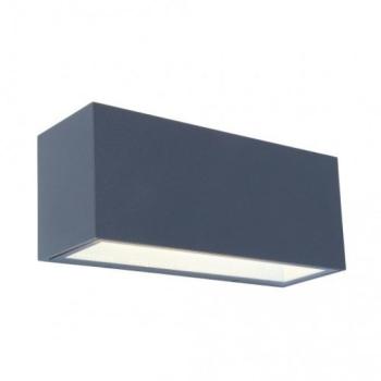 LED lámpatest , oldalfali , 2 irányú, 42W , természetes fehér , sötét szürke , kültéri , IP54 , LUTEC , GEMINI kép