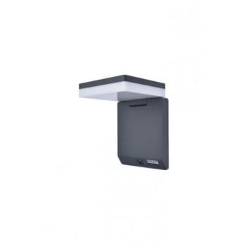 LED lámpatest , oldalfali , 8W , napelemes , mozgásérzékelős , természetes fehér , kültéri , IP44 , LUTEC , MOZE kép