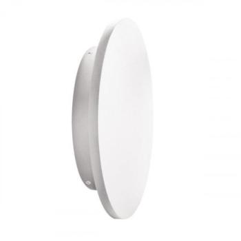 LED lámpatest , oldalfali , 8W , természetes fehér , kültéri , fehér , IP54, FORRO kép