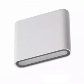 LED lámpatest , oldalfali , 8W , természetes fehér , kültéri , fehér , IP54, GARTO kép