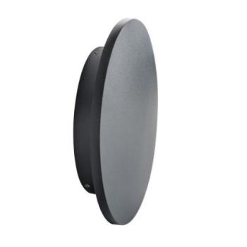 LED lámpatest , oldalfali , 8W , természetes fehér , kültéri , grafit , IP54, FORRO kép