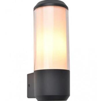 LED lámpatest , oldalfali , E27 foglalat , sötétszürke , kültéri , IP44 , LUTEC , HEROS kép