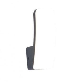 LED lámpatest , oldalfali , napelemes , meleg fehér , szürke , kültéri , IP54 , 5 év garanciával , LUTEC , KITE kép