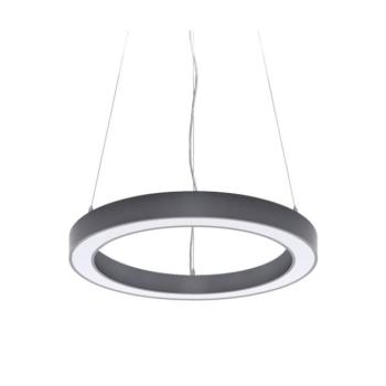 LED LÁMPATEST RINGS 35W 4000K D600 SZÜRKE kép