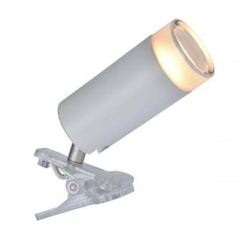 LED lámpatest , spot , csiptethető , GU10 , 4.7W , RGB , CCT , dimmelhető , fehér , LUTEC CONNECT , KLIPA kép
