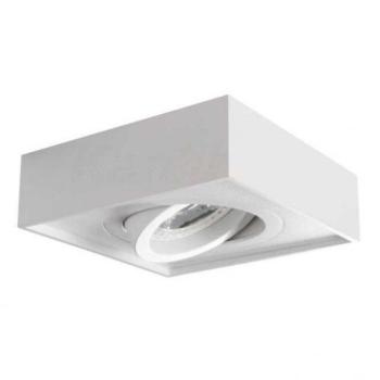 LED lámpatest , spot , GU10 , süllyesztett , billenthető , alumínium , fehér , MINI GORD kép