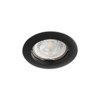 LED lámpatest , spot keret , GU10/MR16 , beépíthető , matt fekete , VIDI kép
