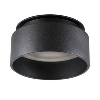 LED lámpatest , spot keret , GU10 vagy MR16 , süllyesztett , fekete , GOVIK kép
