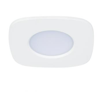 LED lámpatest , spot , RGB , CCT , dimmelhető , süllyesztett , négyzet , fehér , 7.7W , IP65 , LUTEC CONNECT , RINA kép